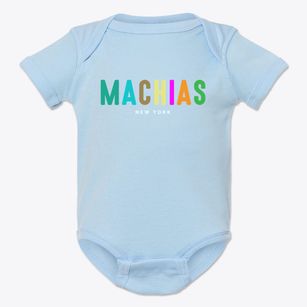 Machias New York Color Pop Baby Onesie