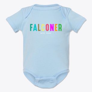 Falconer New York Color Pop Baby Onesie