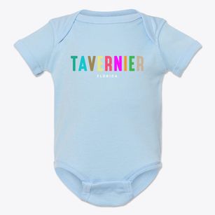 Tavernier Florida Color Pop Baby Onesie