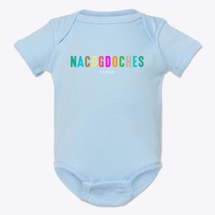Nacogdoches Texas Color Pop Baby Onesie