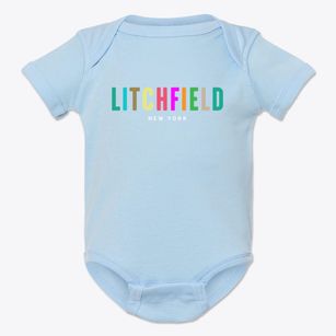 Litchfield New York Color Pop Baby Onesie