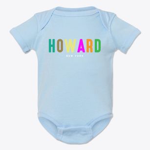 Howard New York Color Pop Baby Onesie