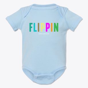 Flippin Arkansas Color Pop Baby Onesie