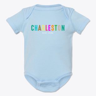 Charleston New York Color Pop Baby Onesie