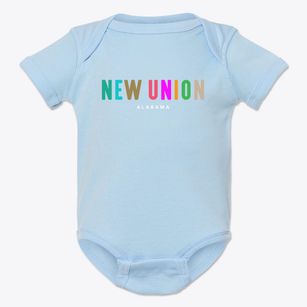 New Union Alabama Color Pop Baby Onesie