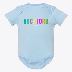 Rockford Ohio Color Pop Baby Onesie