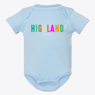 Highland Kansas Color Pop Baby Onesie