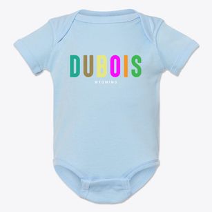 Dubois Wyoming Color Pop Baby Onesie