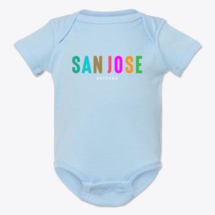 San Jose Arizona Color Pop Baby Onesie