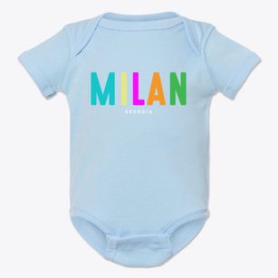 Milan Georgia Color Pop Baby Onesie