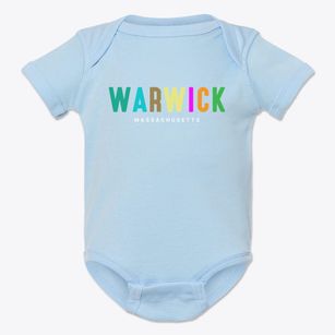 Warwick Massachusetts Color Pop Baby Onesie
