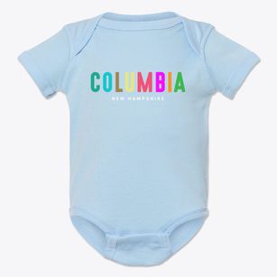 Columbia New Hampshire Color Pop Baby Onesie