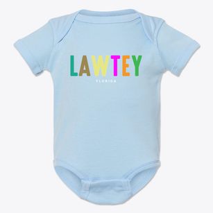 Lawtey Florida Color Pop Baby Onesie