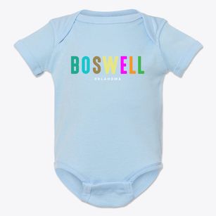 Boswell Oklahoma Color Pop Baby Onesie