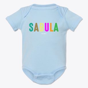 Sabula Iowa Color Pop Baby Onesie