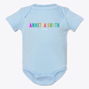 Annetta South Texas Color Pop Baby Onesie