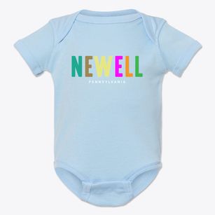 Newell Pennsylvania Color Pop Baby Onesie