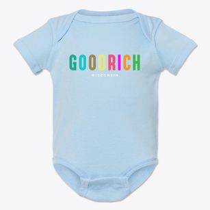 Goodrich Wisconsin Color Pop Baby Onesie