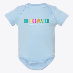 Bridgewater South Dakota Color Pop Baby Onesie