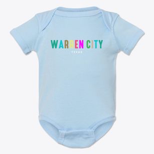 Warren City Texas Color Pop Baby Onesie