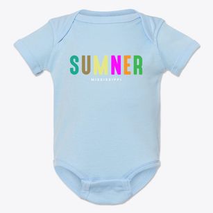 Sumner Mississippi Color Pop Baby Onesie