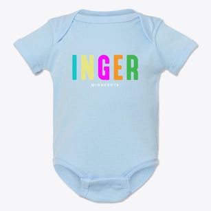 Inger Minnesota Color Pop Baby Onesie