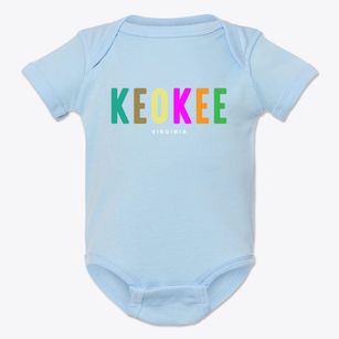 Keokee Virginia Color Pop Baby Onesie