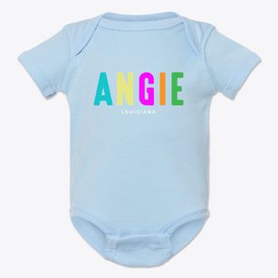 Angie Louisiana Color Pop Baby Onesie