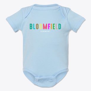 Bloomfield Vermont Color Pop Baby Onesie