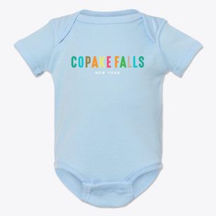 Copake Falls New York Color Pop Baby Onesie