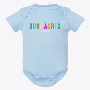 Dune Acres Indiana Color Pop Baby Onesie