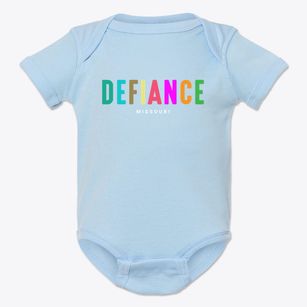 Defiance Missouri Color Pop Baby Onesie