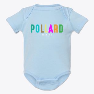 Pollard Alabama Color Pop Baby Onesie
