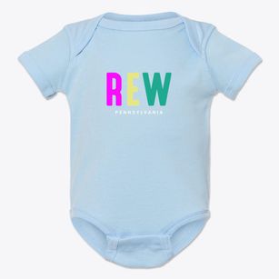 Rew Pennsylvania Color Pop Baby Onesie