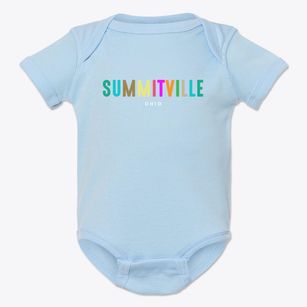 Summitville Ohio Color Pop Baby Onesie