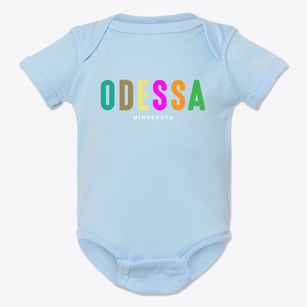 Odessa Minnesota Color Pop Baby Onesie