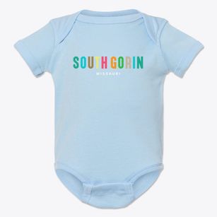 South Gorin Missouri Color Pop Baby Onesie