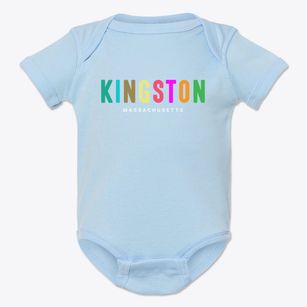 Kingston Massachusetts Color Pop Baby Onesie