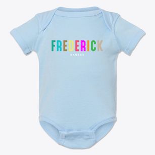 Frederick Kansas Color Pop Baby Onesie