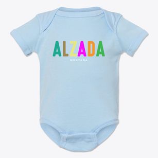 Alzada Montana Color Pop Baby Onesie