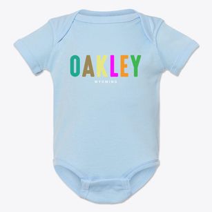 Oakley Wyoming Color Pop Baby Onesie