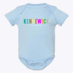 Kennewick Washington Color Pop Baby Onesie