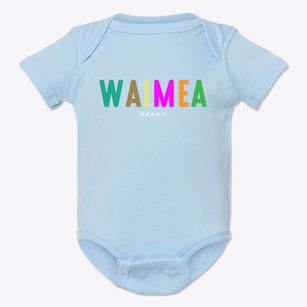 Waimea Hawaii Color Pop Baby Onesie