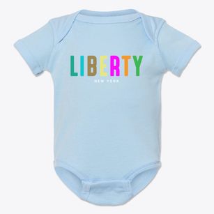 Liberty New York Color Pop Baby Onesie