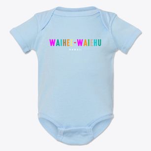 Waihee-waiehu Hawaii Color Pop Baby Onesie
