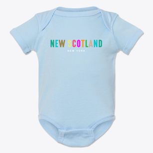New Scotland New York Color Pop Baby Onesie
