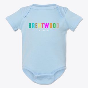 Brentwood Missouri Color Pop Baby Onesie