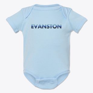 Evanston Wyoming Cool Breeze Baby Onesie