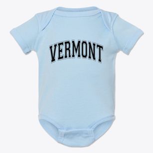 Vermont Varsity State Baby Onesie