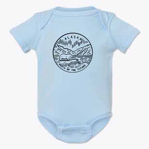  Alaska Icon Baby Onesie